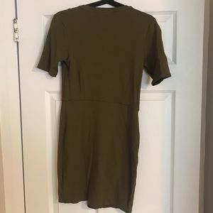 Topshop Dresses - Topshop khaki wrap dress Topshop Dresses - Topshop khaki wrap dress